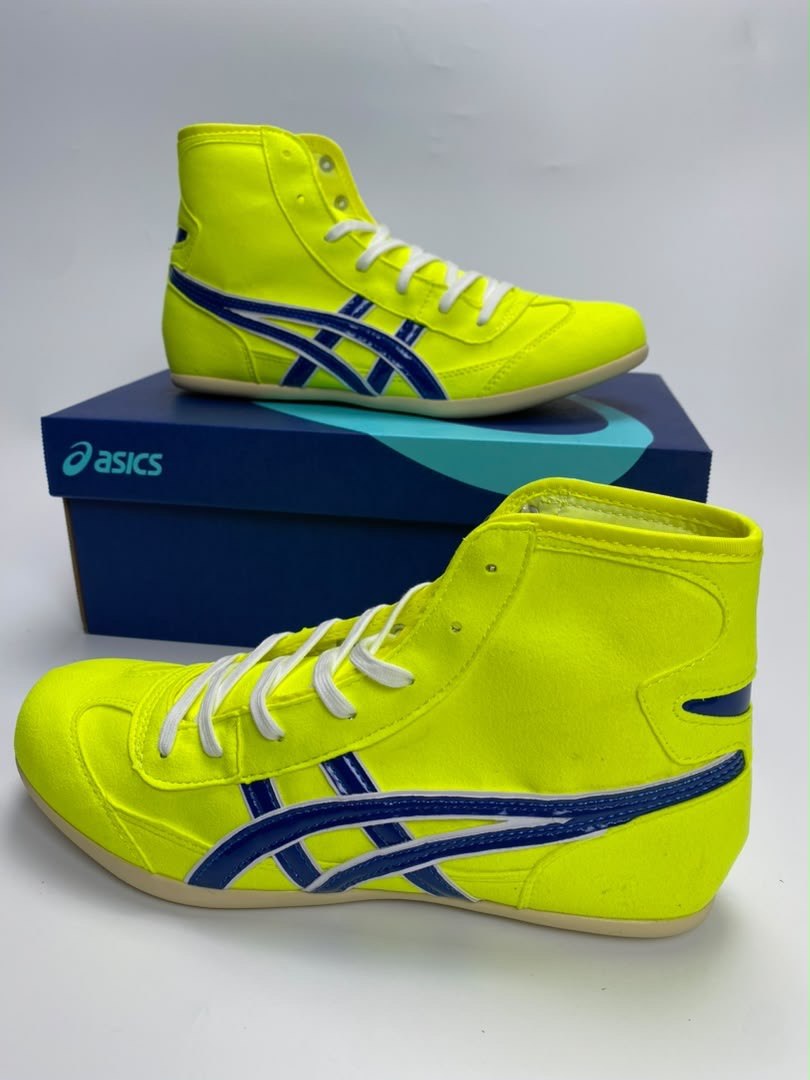 Wrestling Shoes yellow/blue