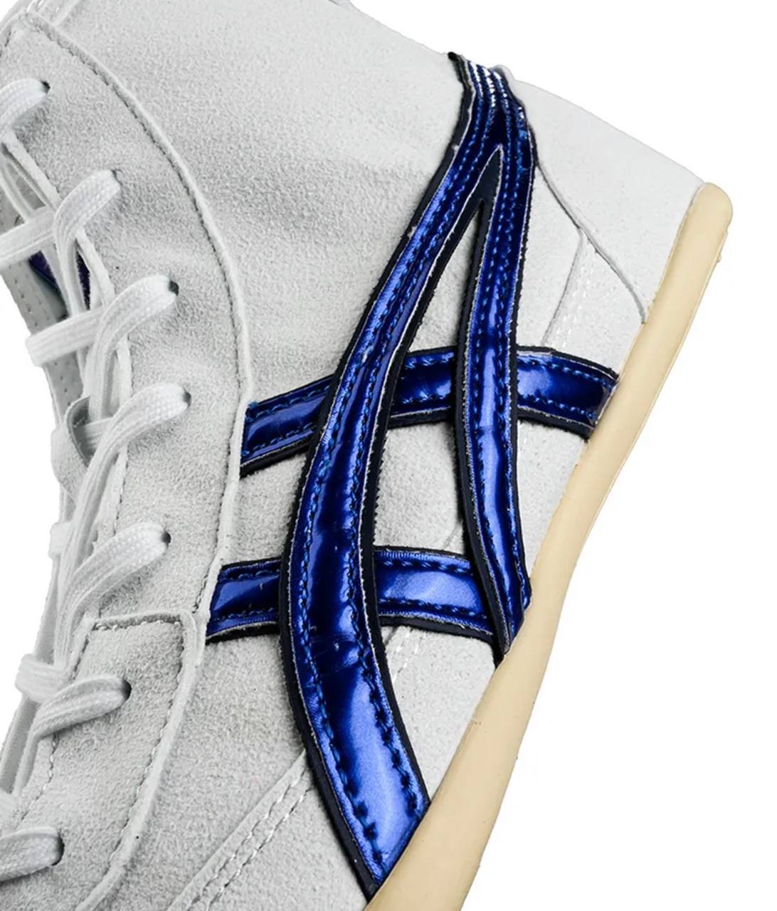 Wrestling Shoes white/blue