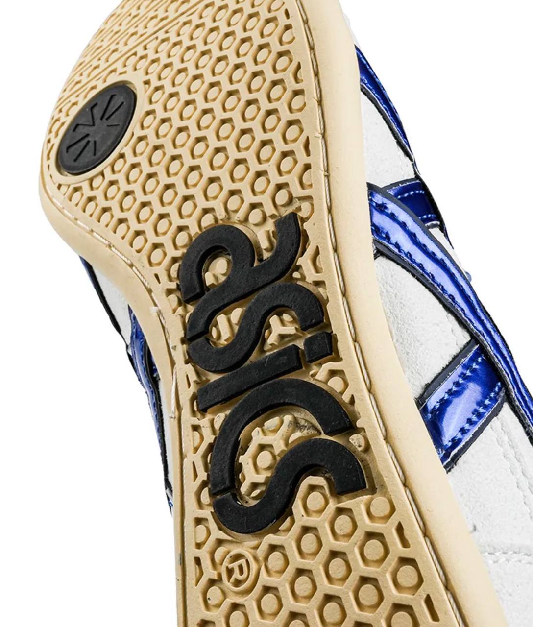 Wrestling Shoes white/blue