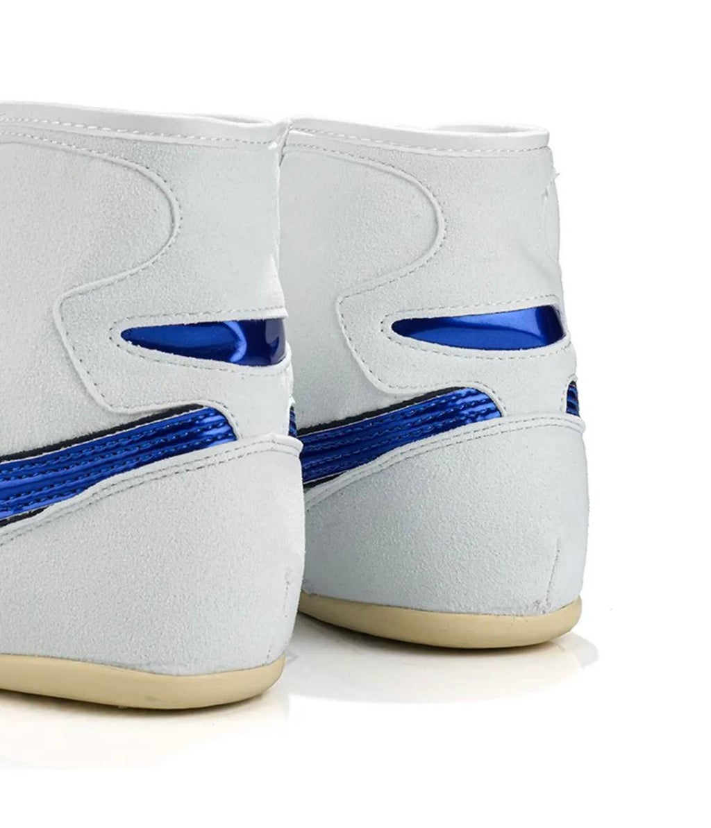 Wrestling Shoes white/blue