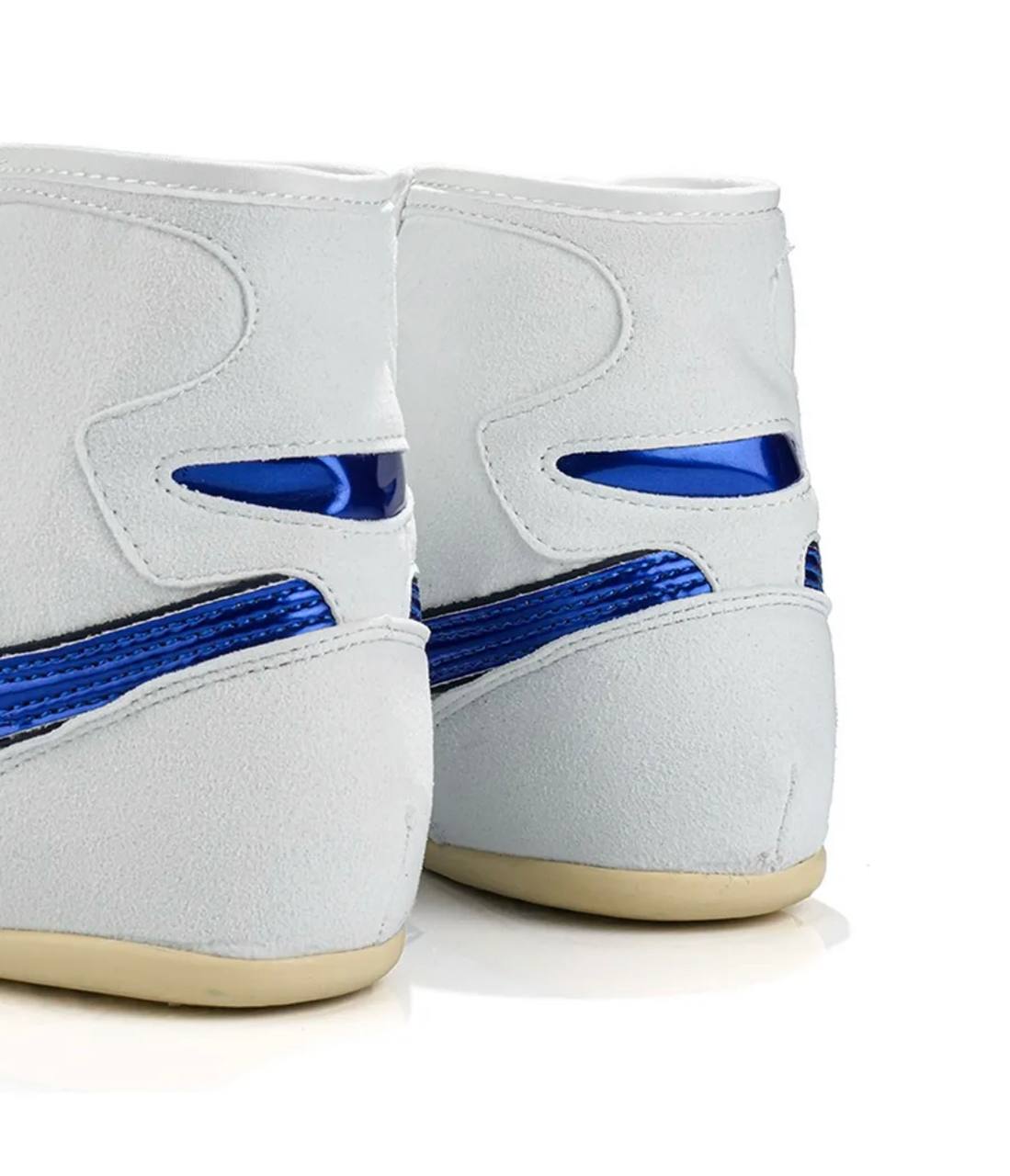 Wrestling Shoes white/blue