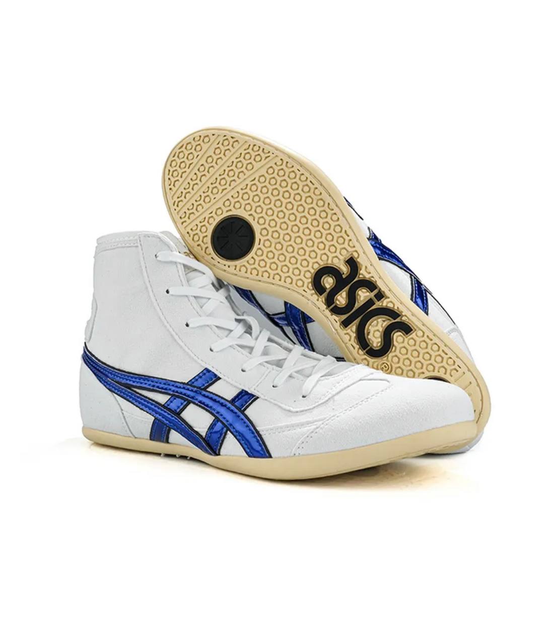 Wrestling Shoes white/blue
