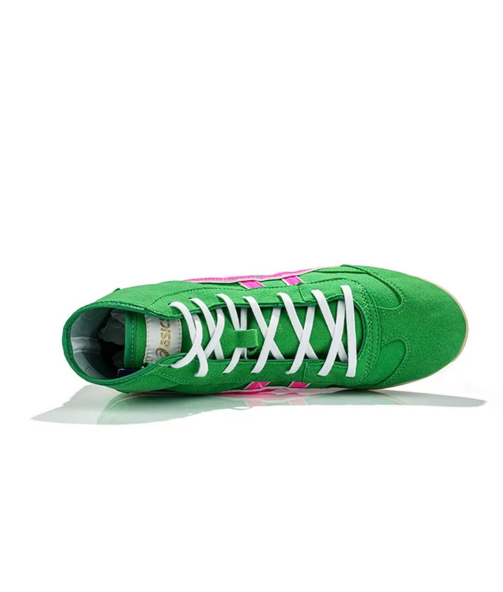 Wrestling Shoes green/pink