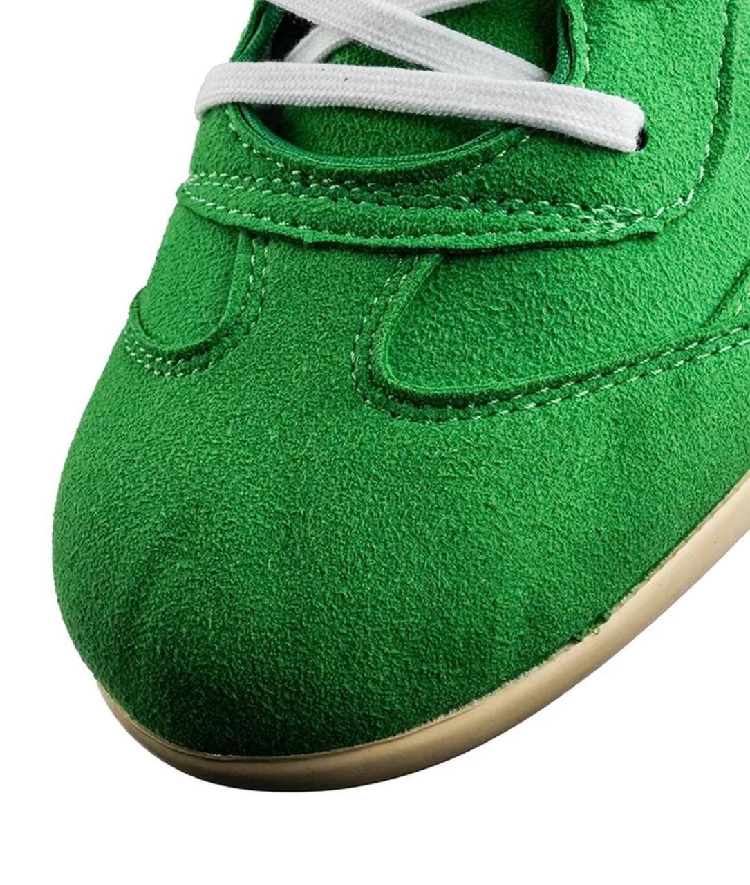 Wrestling Shoes green/pink