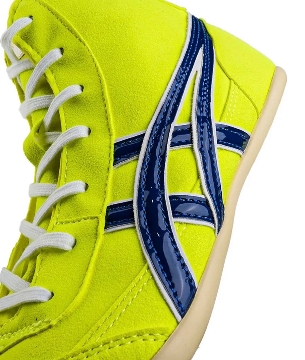 Wrestling Shoes yellow/blue