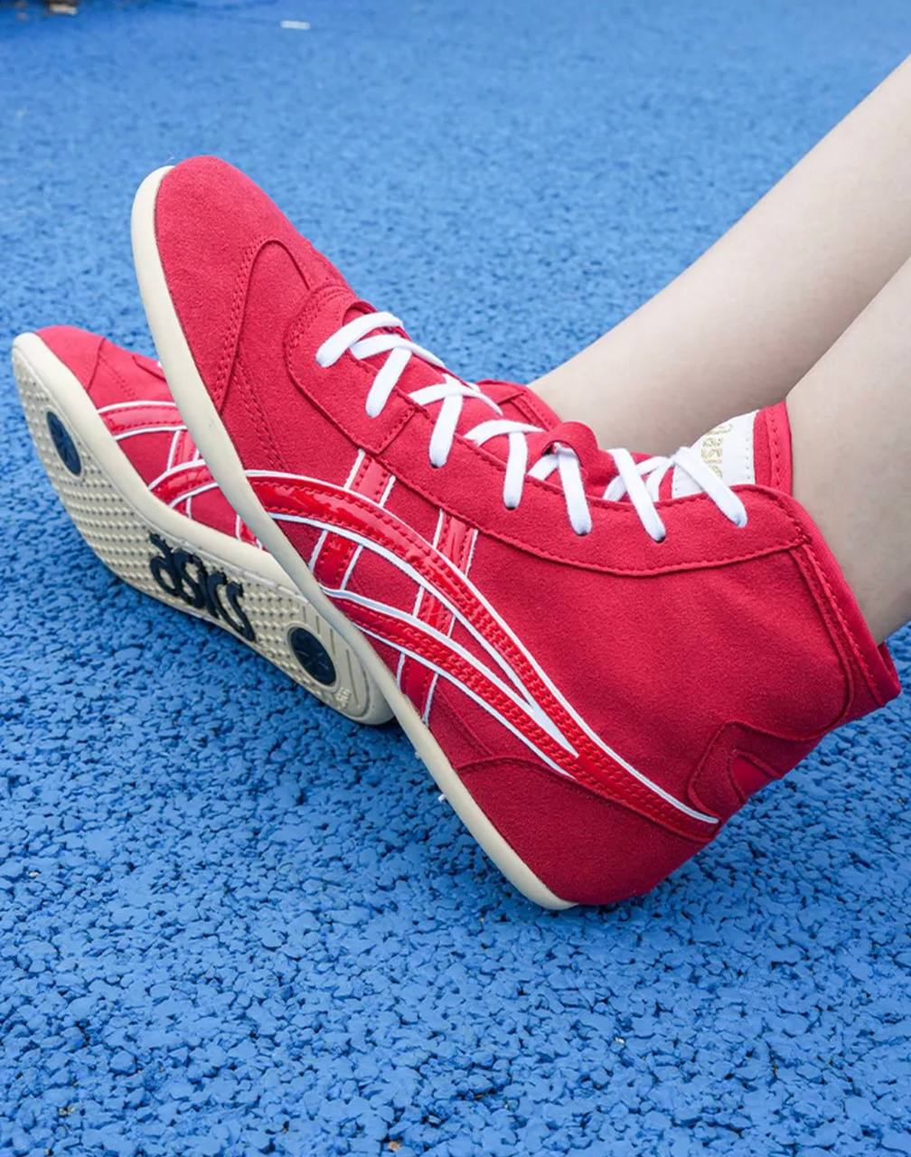 Wrestling Shoes Red/Red