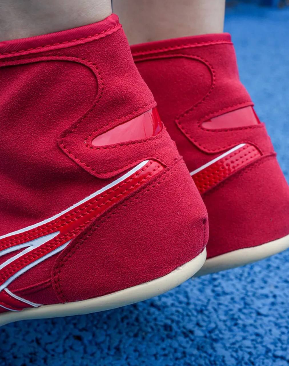Wrestling Shoes Red/Red